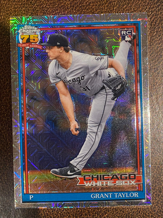 Grant Taylor - 2026 Topps Series 1 - Mojo Refractor - White Sox