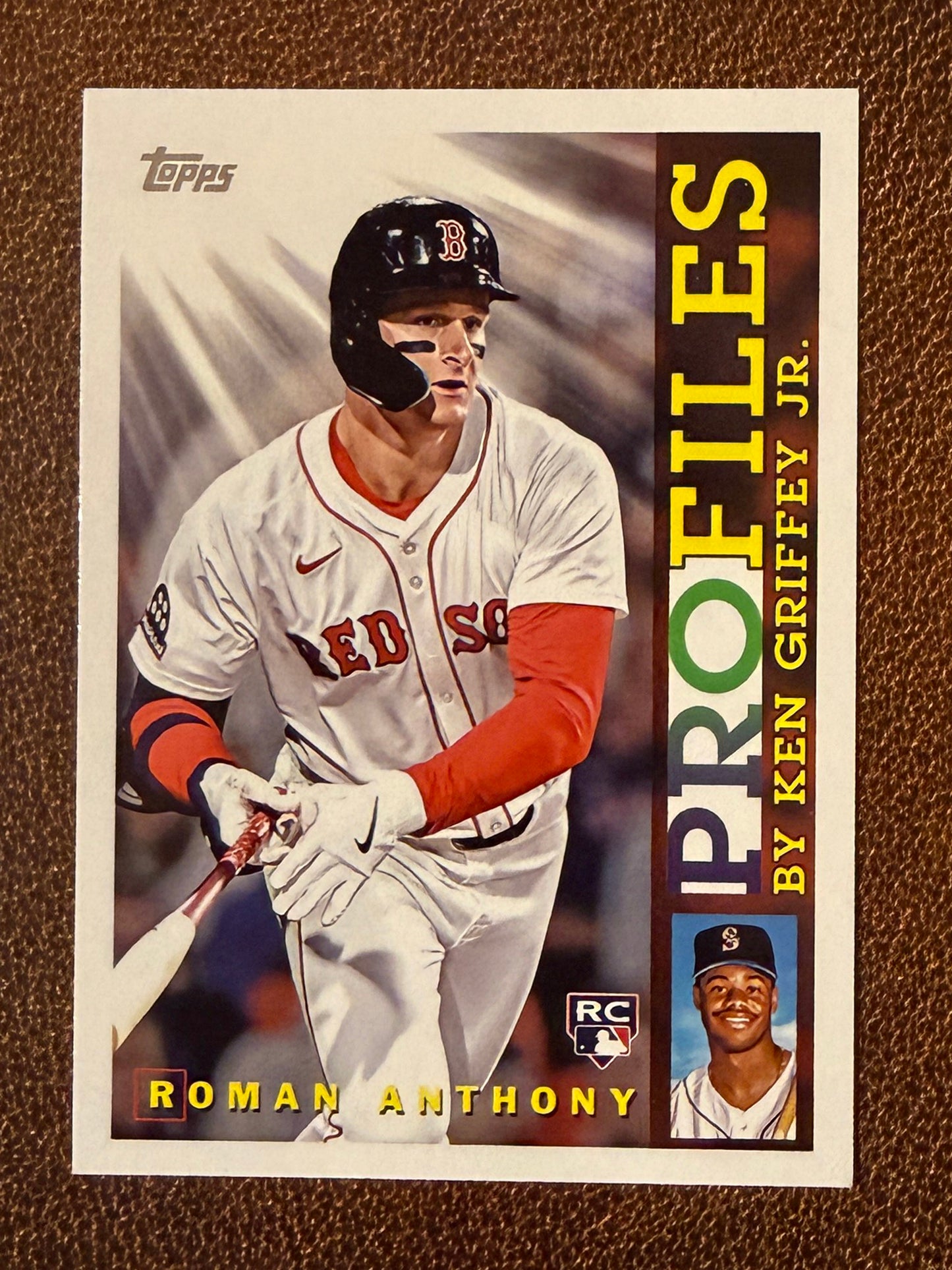 Roman Anthony - 2026 Topps Series 1 - Profiles Insert - Red Sox