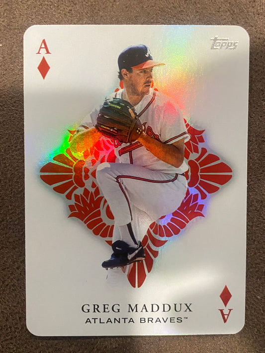 Greg Maddux - 2023 Topps Series 1 - All Aces Insert - Braves