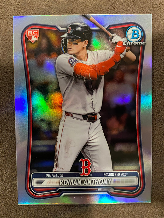 Roman Anthony - 2026 Bowman - Red Rookie Redemption - Red Sox