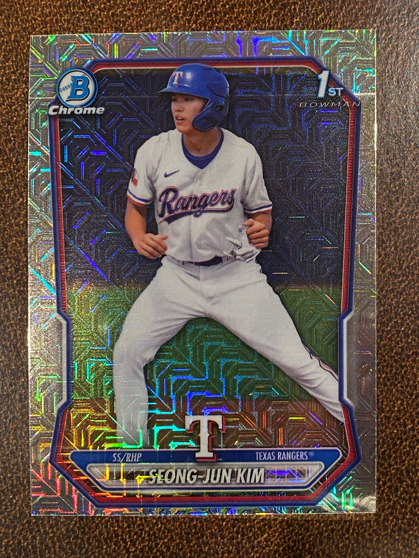 Seong Jun Kim - 2026 Bowman - 1st MOJO Refractor - Rangers