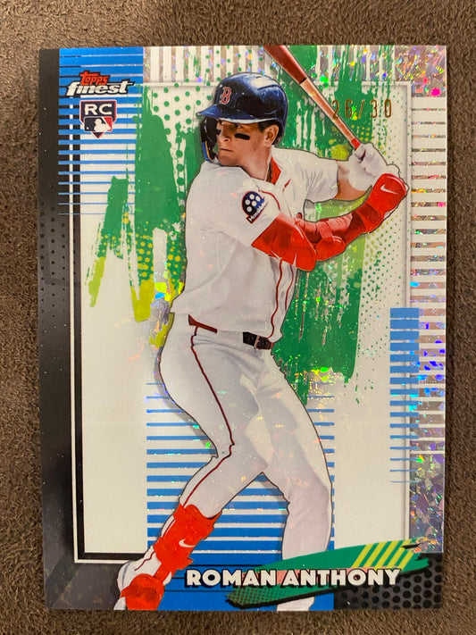 Roman Anthony - 2026 Topps Finest - White Refractor Rookie /30 - Red Sox
