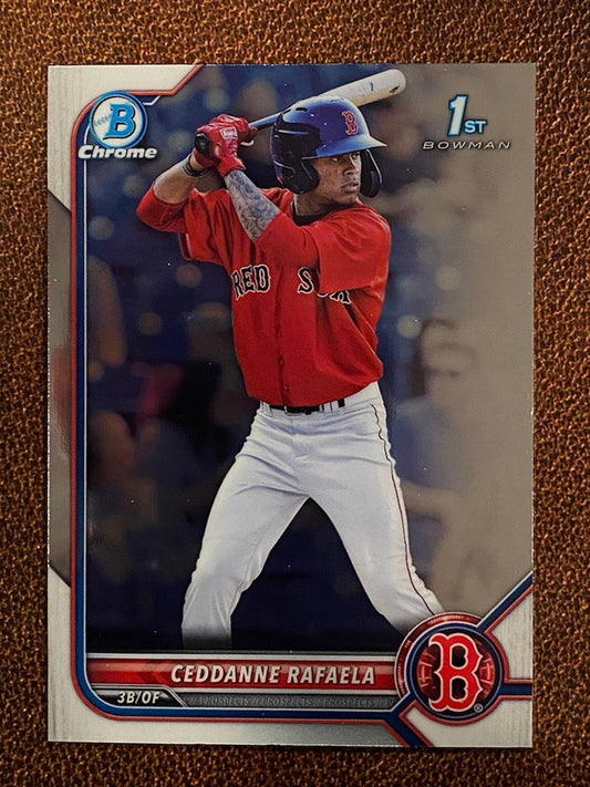 Ceddanne Rafaela - 2022 Bowman - 1st Chrome - Red Sox