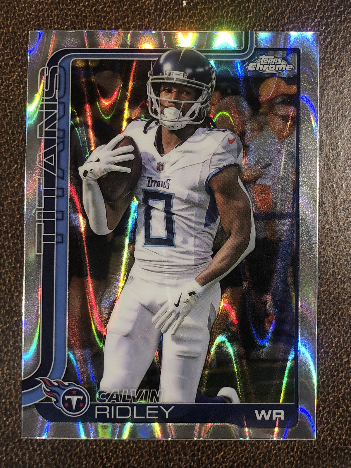 Calvin Ridley - 2025 Topps Chrome - Raywave Refractor - Titans