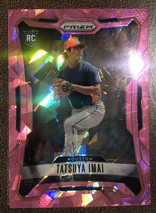 Tatsuya Imai - 2026 Panini Prizm - Pink Ice - Astros