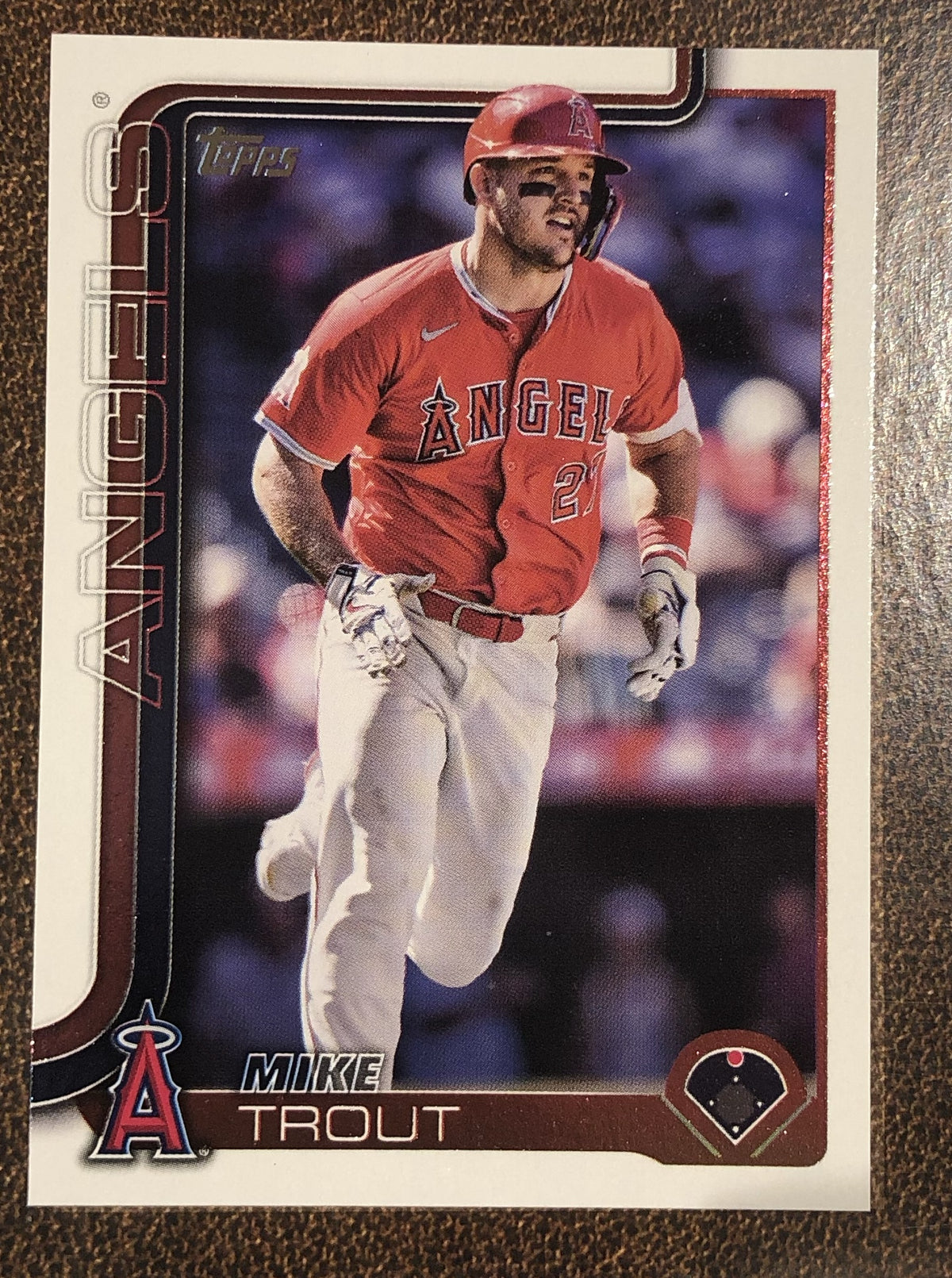 Mike Trout - 2025 Topps Series 1 - Base Card - Angels
