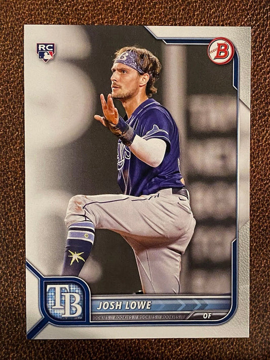 Josh Lowe - 2022 Bowman - Base Paper - Rays