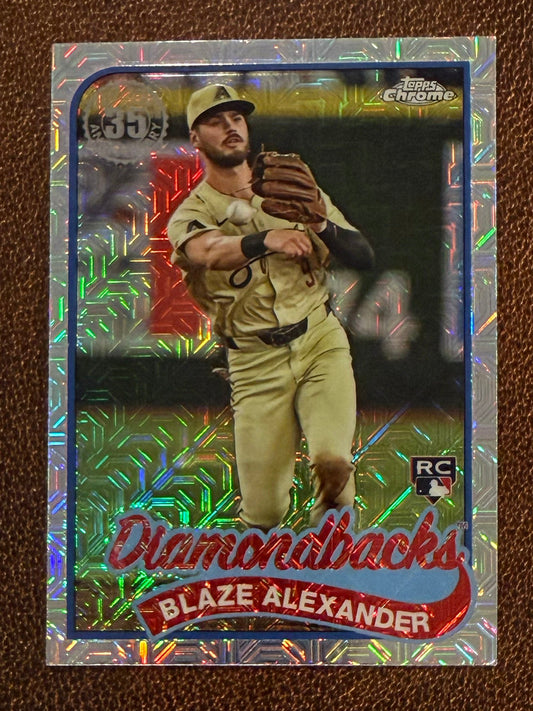 Blaze Alexander - 2024 Topps Update - Silver Pack Mojo Refractor - Diamondbacks