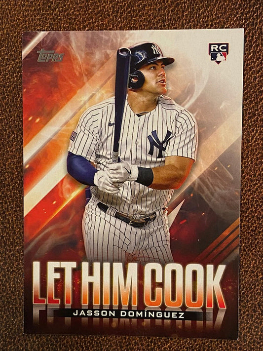 Jasson Dominguez - 2024 Topps Update - Let Him Cook - Yankees