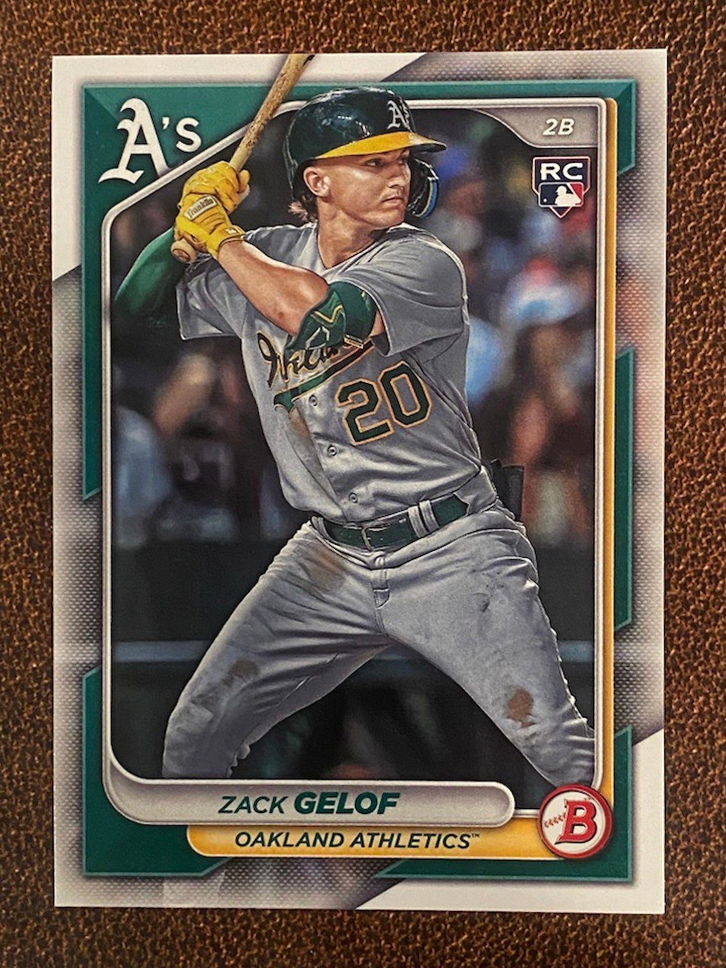 Zack Gelof - 2024 Bowman - Base Paper - Athletics