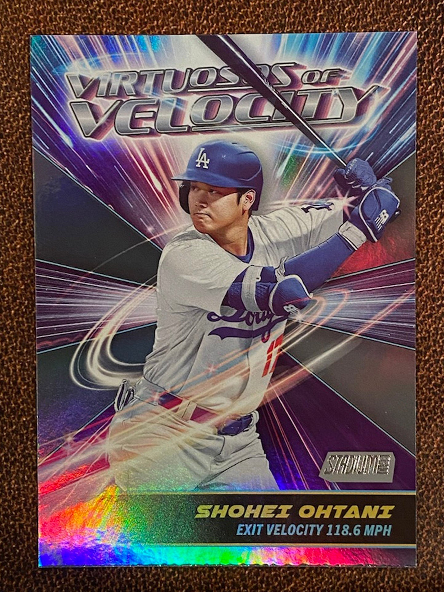 Shohei Ohtani - 2024 Topps Stadium Club - Virtuosos of Velocity - Dodgers