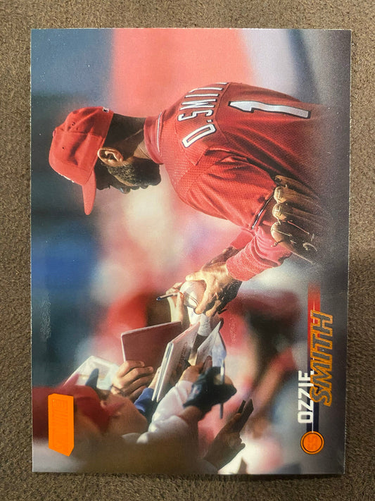 Ozzie Smith - 2023 Topps Stadium Club - Orange Foil /199 - Cardinals