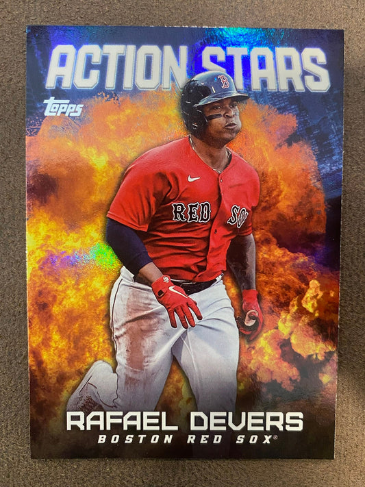 Rafael Devers - 2023 Topps Update - Action Stars - Red Sox