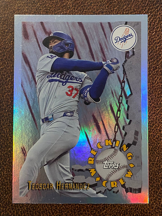 Teoscar Hernandez - 2024 Topps Archives - 1996 Wrecking Crew - Dodgers