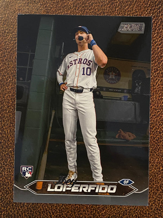 Joey Loperfido - 2024 Topps Stadium Club - Black Foil - Astros
