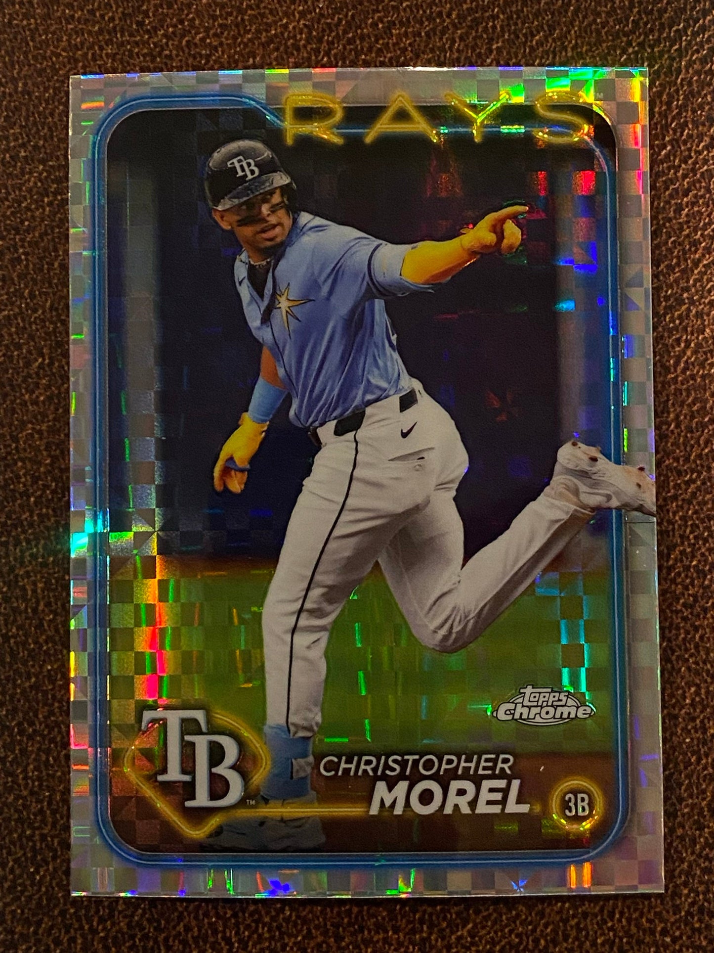 Christopher Morel - 2024 Topps Chrome Update - XFractor - Rays