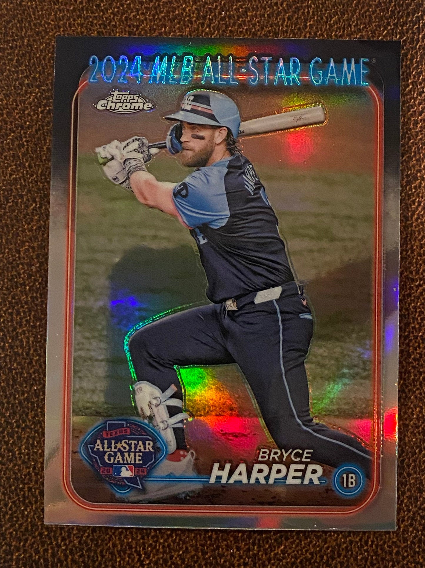 Bryce Harper - 2024 Topps Chrome Update - All-Star Game Refractor - Phillies