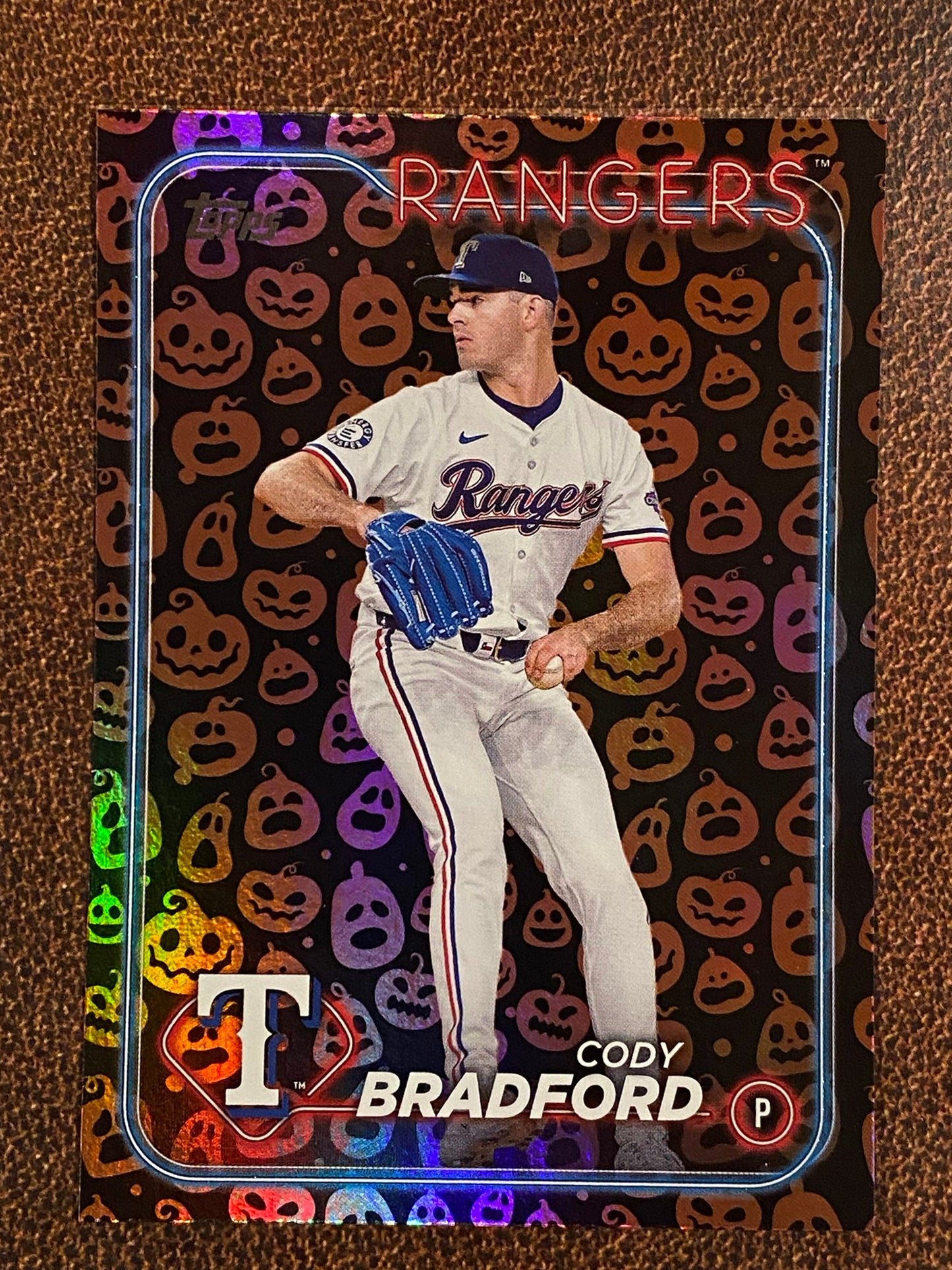 Cody Bradford - 2024 Topps Update - Halloween Jack O’ Lantern SP - Rangers