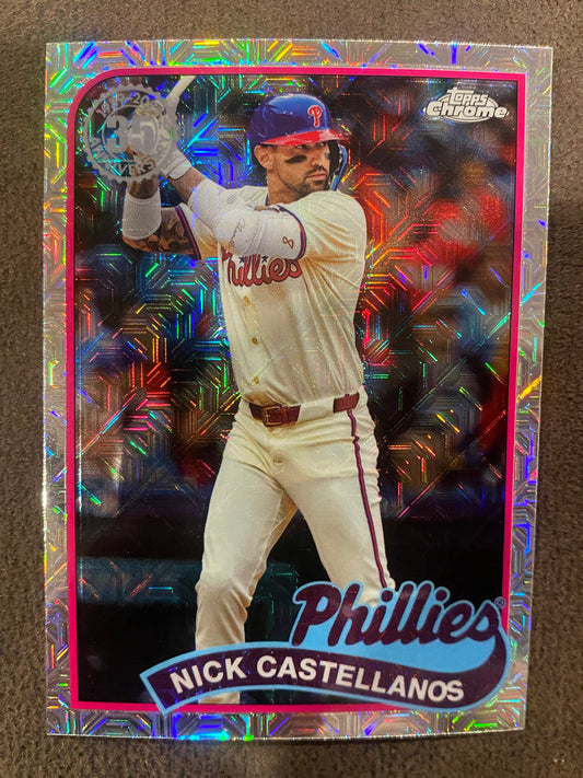 Nick Castellanos - 2024 Topps Update - Silver Pack Mojo Refractor - Phillies