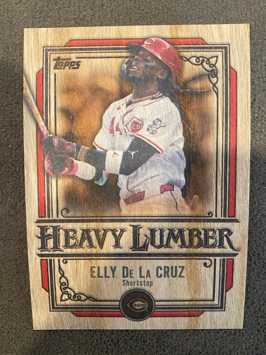 Elly De La Cruz - 2025 Topps Series 1 - Heavy Lumber - Reds