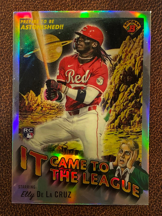 Elly De La Cruz - 2024 Topps Chrome Cosmic - It Came to the League - Reds
