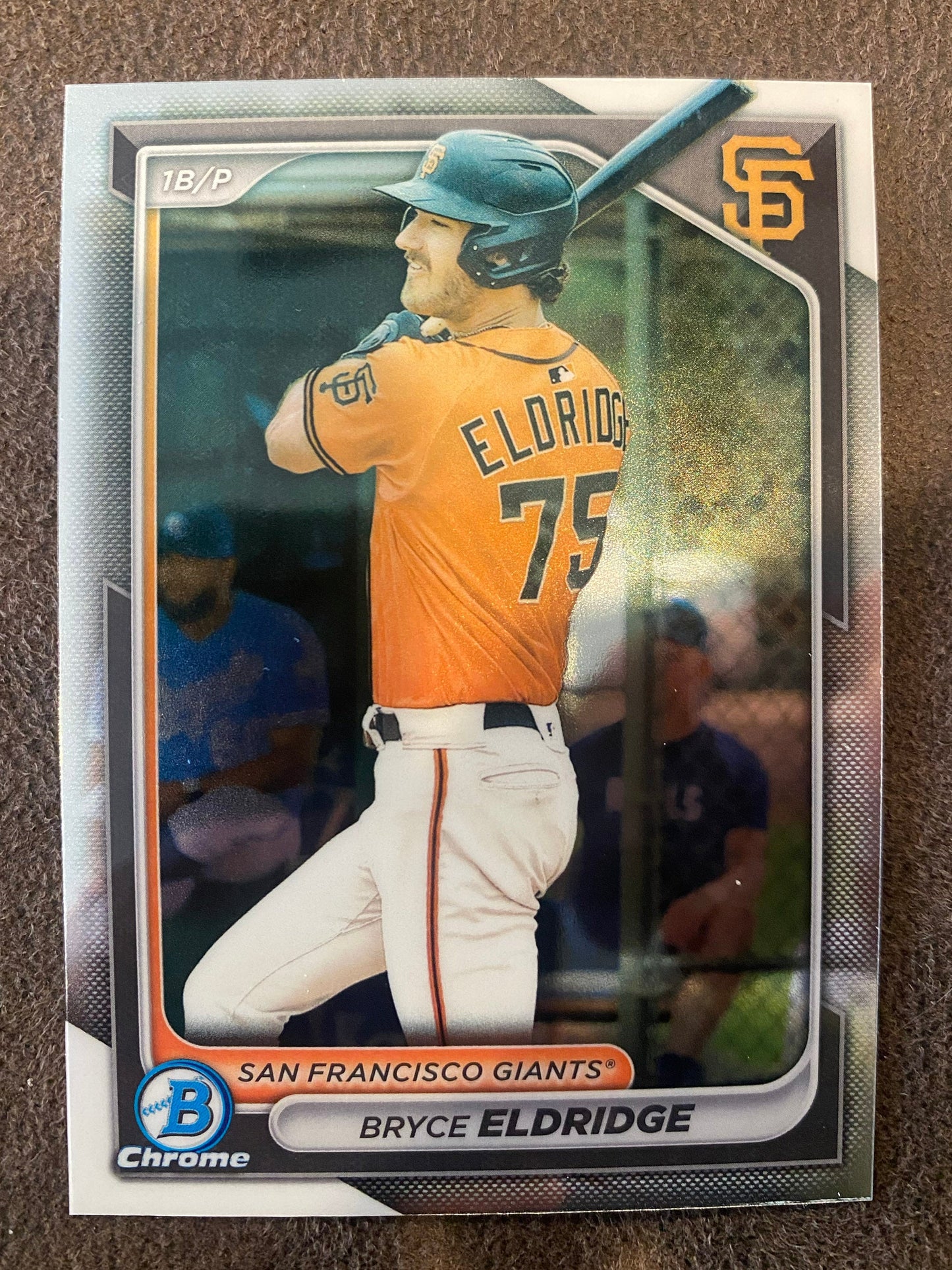 Bryce Eldridge - 2024 Bowman - Chrome prospect - Giants