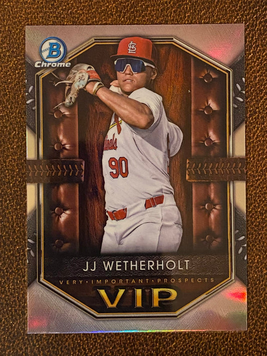 JJ Wetherholt - 2025 Bowman - Very Important Prospects - Cardinals