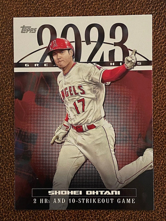 Shohei Ohtani - 2024 Topps Series 1 - Greatest Hits (2) - Angels