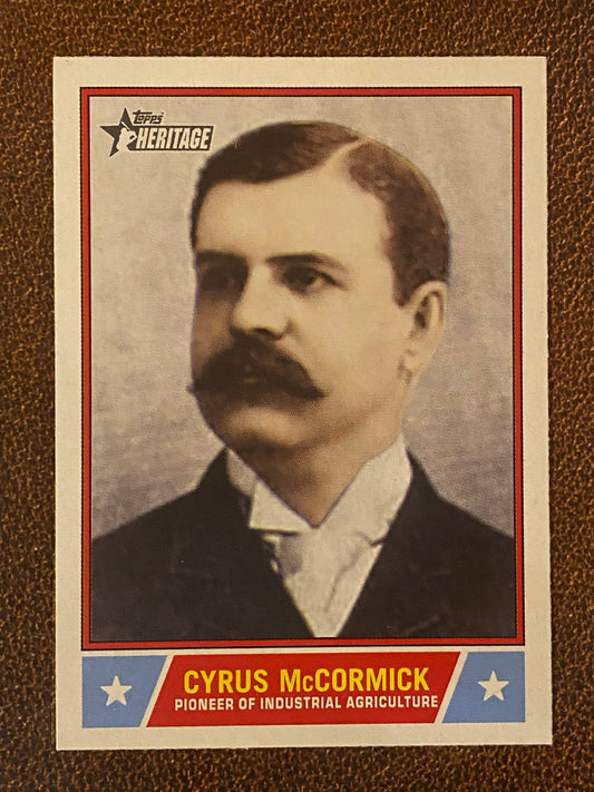 Cyrus McCormick - 2025 Topps Heritage - Notable Americans (NS-69)