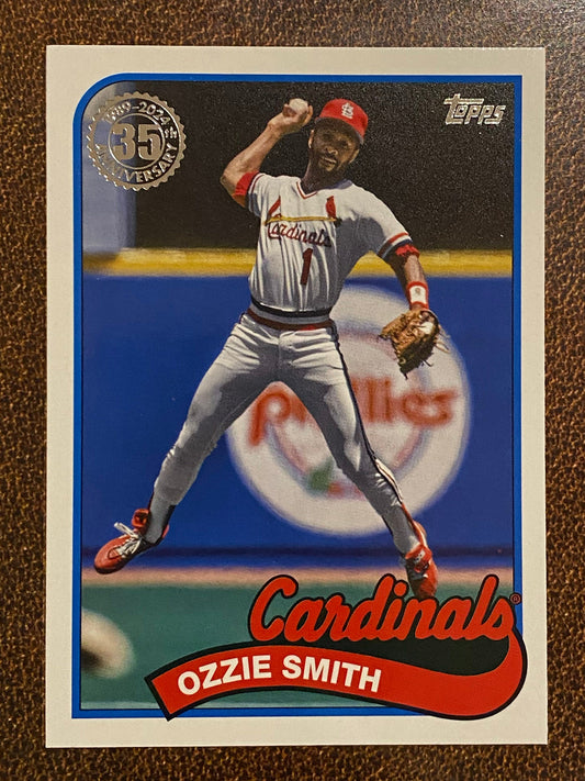 Ozzie Smith - 2024 Topps Series1 - 1989 Inserts - Cardinals