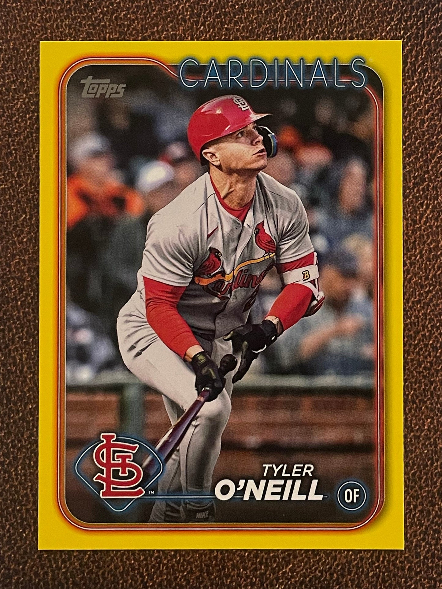 Tyler O’Neill - 2024 Topps Series 1 - Yellow Parallel - Cardinals