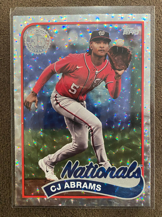 CJ Abrams - 2024 Topps Series 2 - Foilboards - Nationals