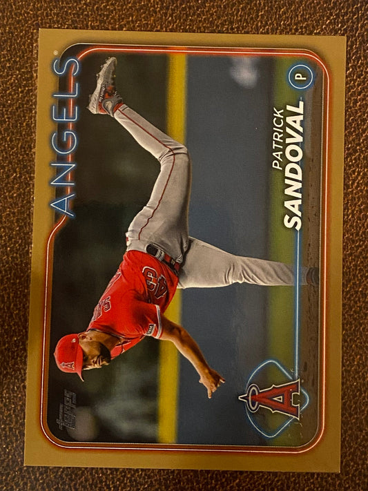Patrick Sandoval - 2024 Topps Series 2 - Gold /2024 - Angels