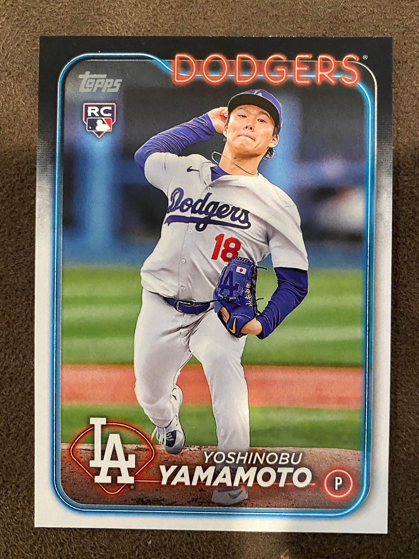Yoshinobu Yamamoto - 2024 Topps Series 2 - Base Rookie - Dodgers