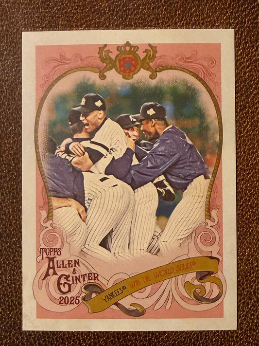 Derek Jeter - 2025 Allen & Ginter - Sweet Victory (SV-12) - Yankees