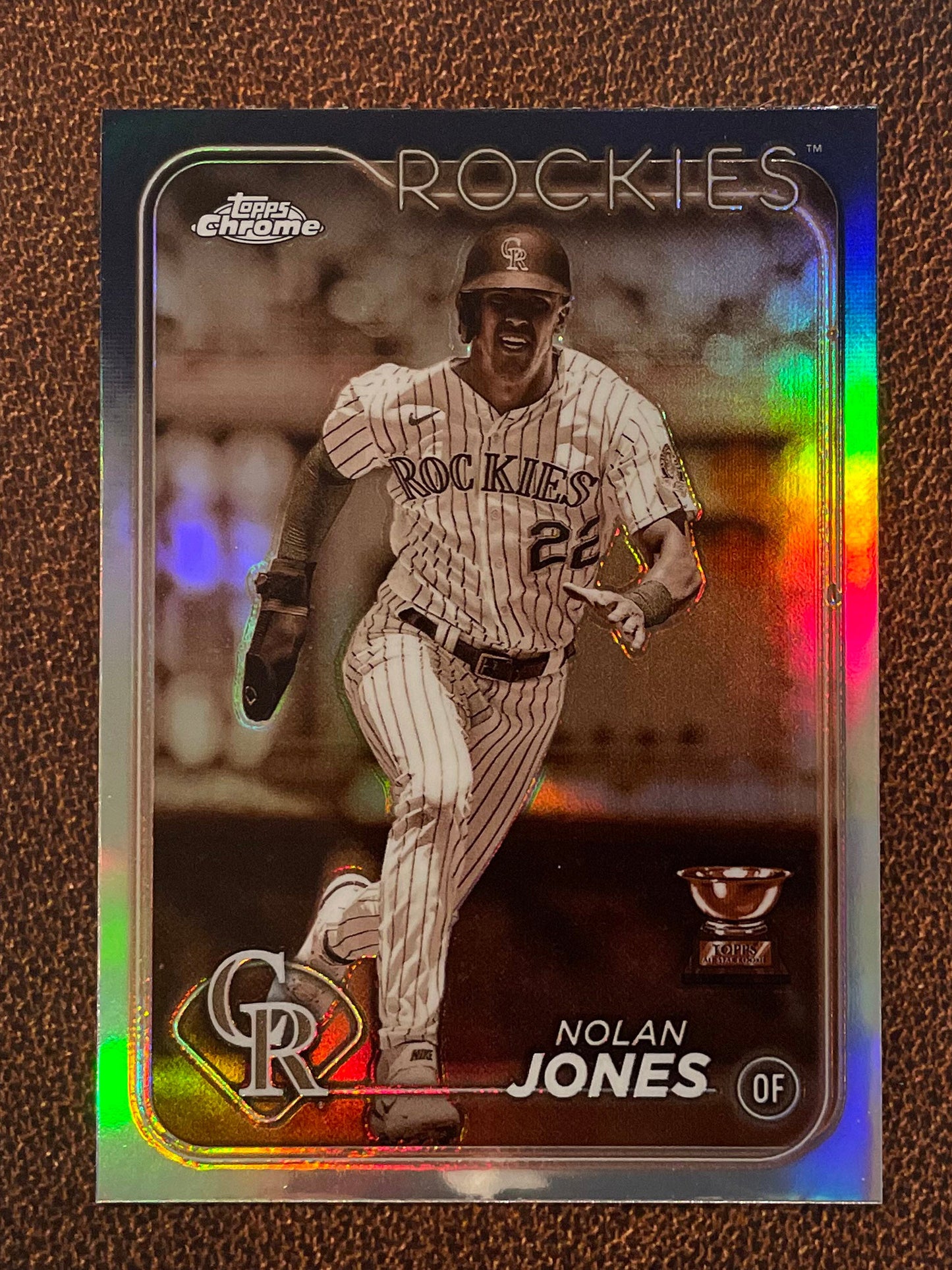 Nolan Jones - 2024 Topps Chrome - Sepia Refractor - Rockies