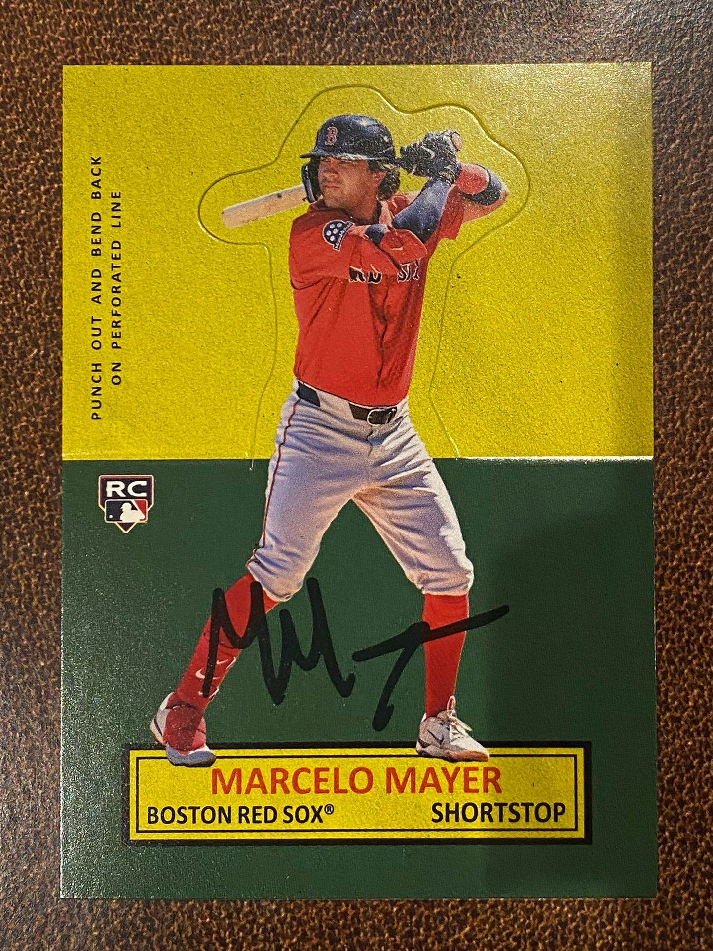 Marcelo Mayer - 2025 Topps Archives - Stand Ups Insert - Red Sox