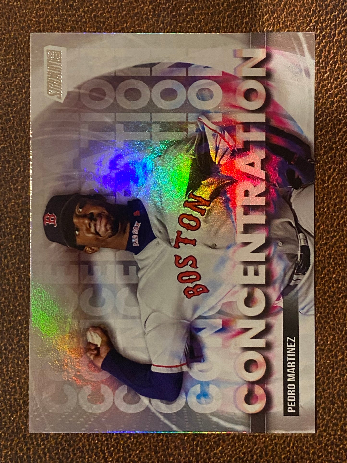 Pedro Martinez - 2025 Topps Stadium Club - Concentration Insert - Red Sox