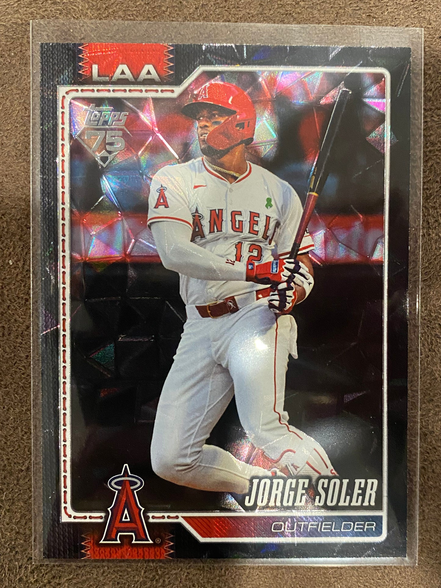 Jorge Soler - 2026 Topps Series 1 - BLACK Diamante /10 - Angels