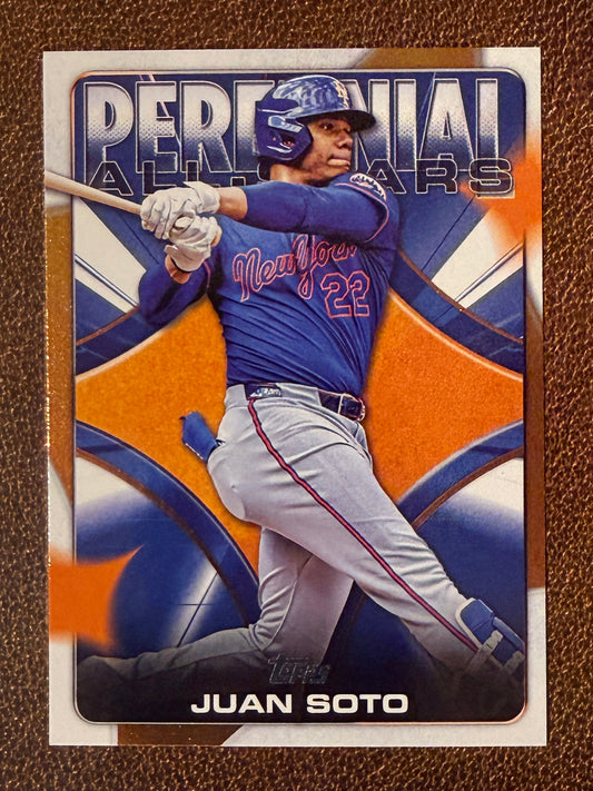 Juan Soto - 2026 Topps Series 1 - Perennial All Stars Insert - Mets