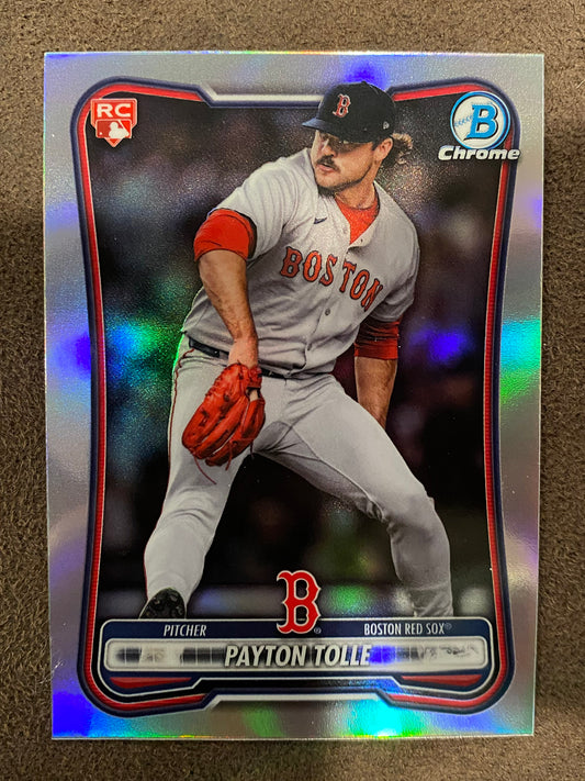 Payton Tolle - 2026 Bowman - Red Rookie Redemption - Red Sox