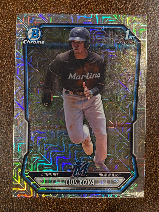 Luis Cova - 2026 Bowman - 1st MOJO Refractor - Marlins