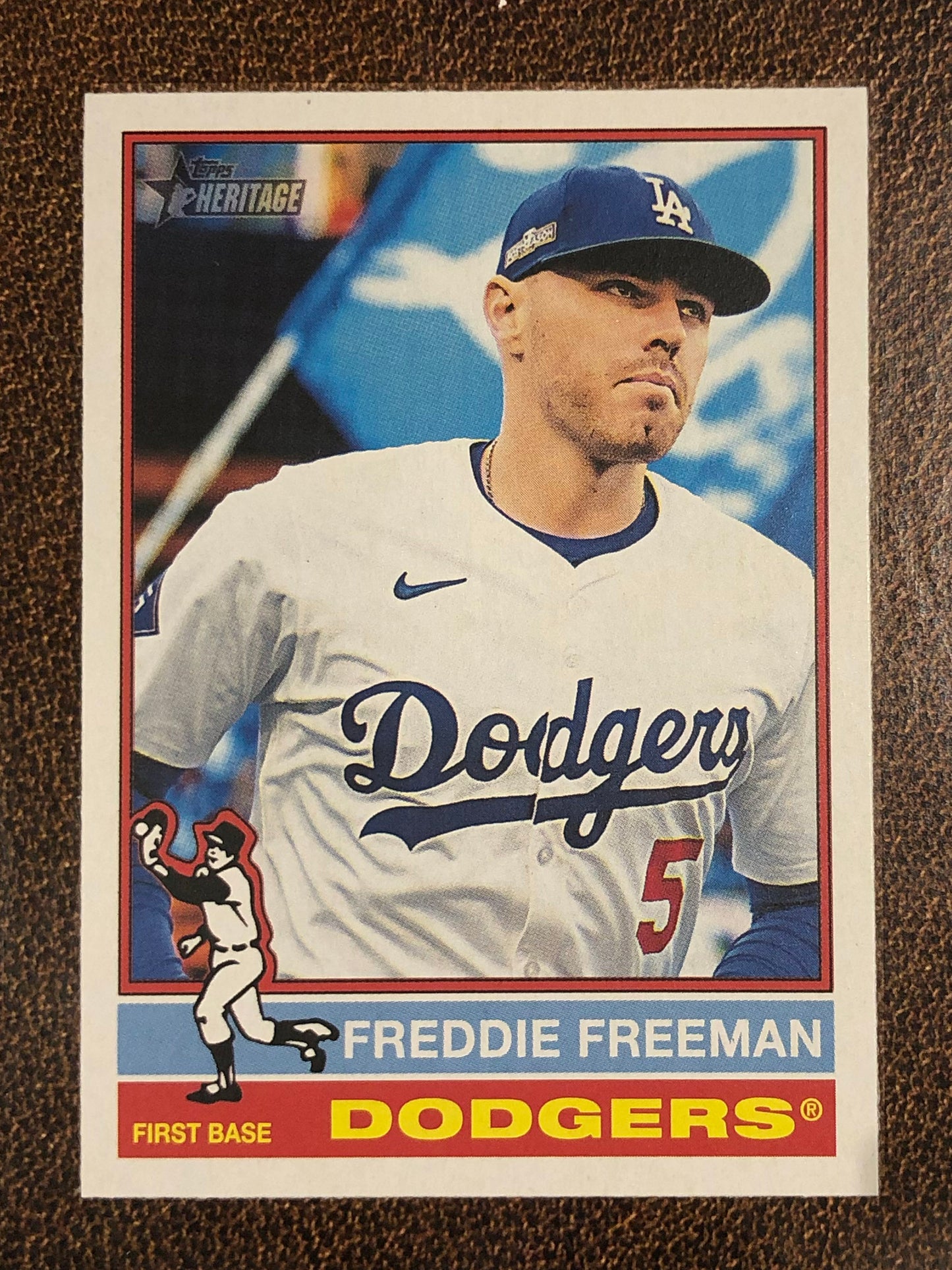 Freddie Freeman - 2025 Topps Heritage - Base - Dodgers