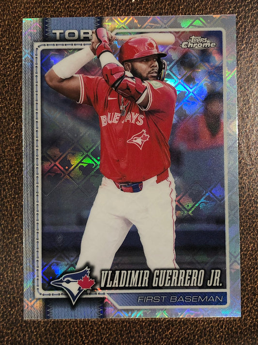 Vladimir Guerrero Jr. - 2026 Topps Chrome Logofractor - Base Logofractor - Blue Jays
