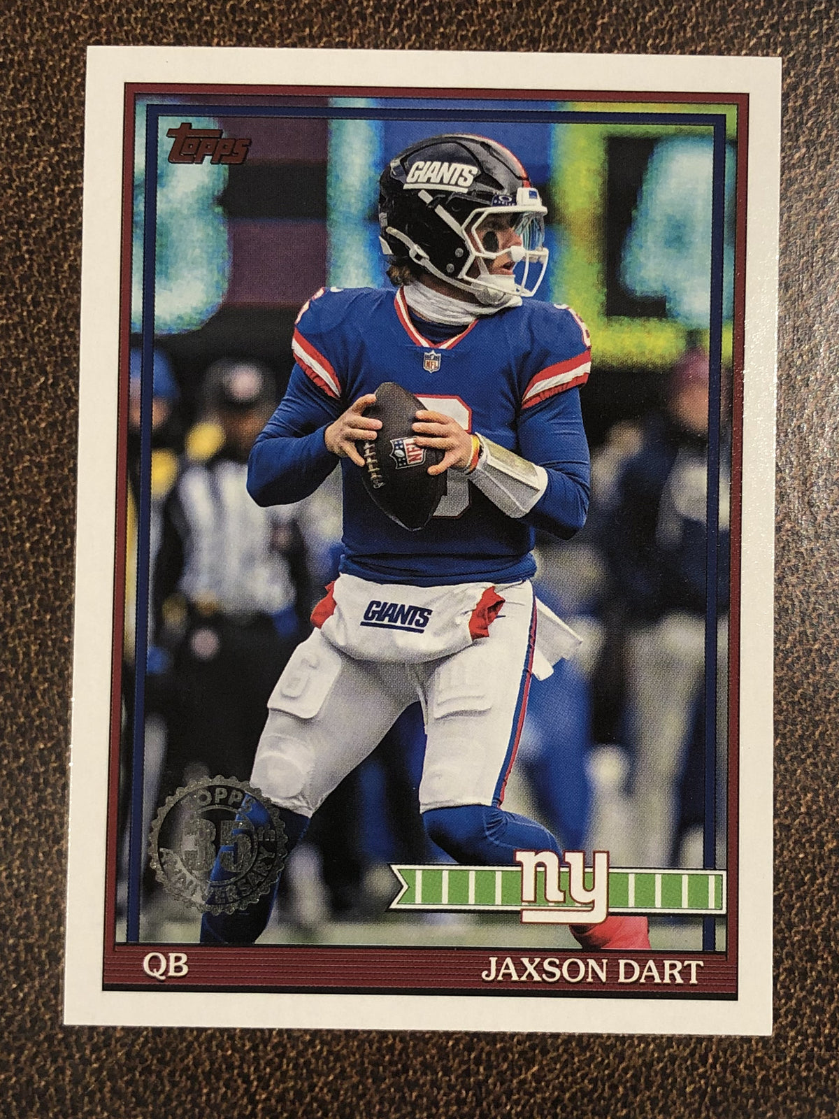 Jaxson Dart - 2026 Topps Flagship - 1991 Insert - Giants