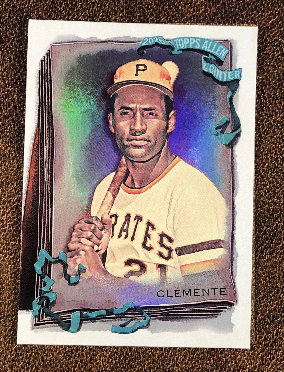 Roberto Clemente - 2026 Topps Allen & Ginter - Silver Portrait Foil - Pirates