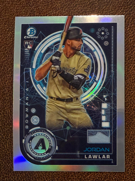 Jordan Lawlar - 2024 Bowman - Bowman AI - Diamondbacks