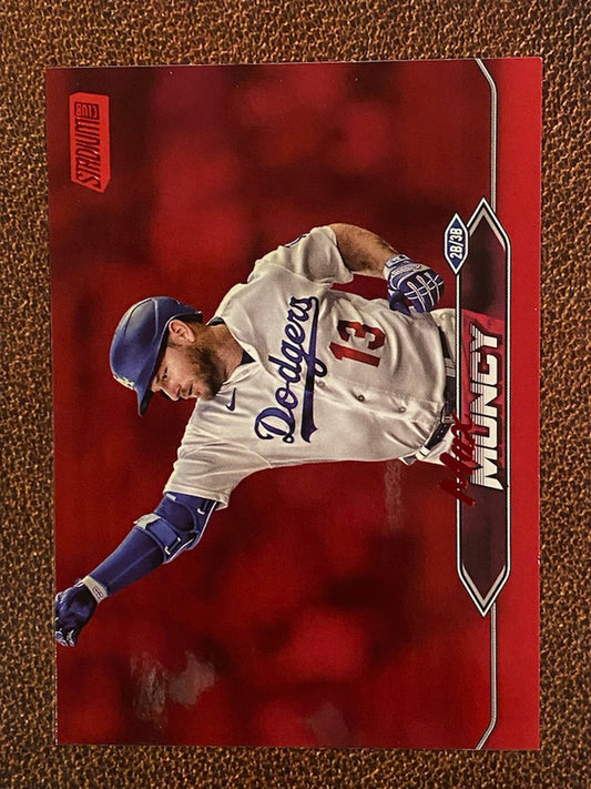 Max Muncy - 2024 Topps Stadium Club - Red Foil - Dodgers