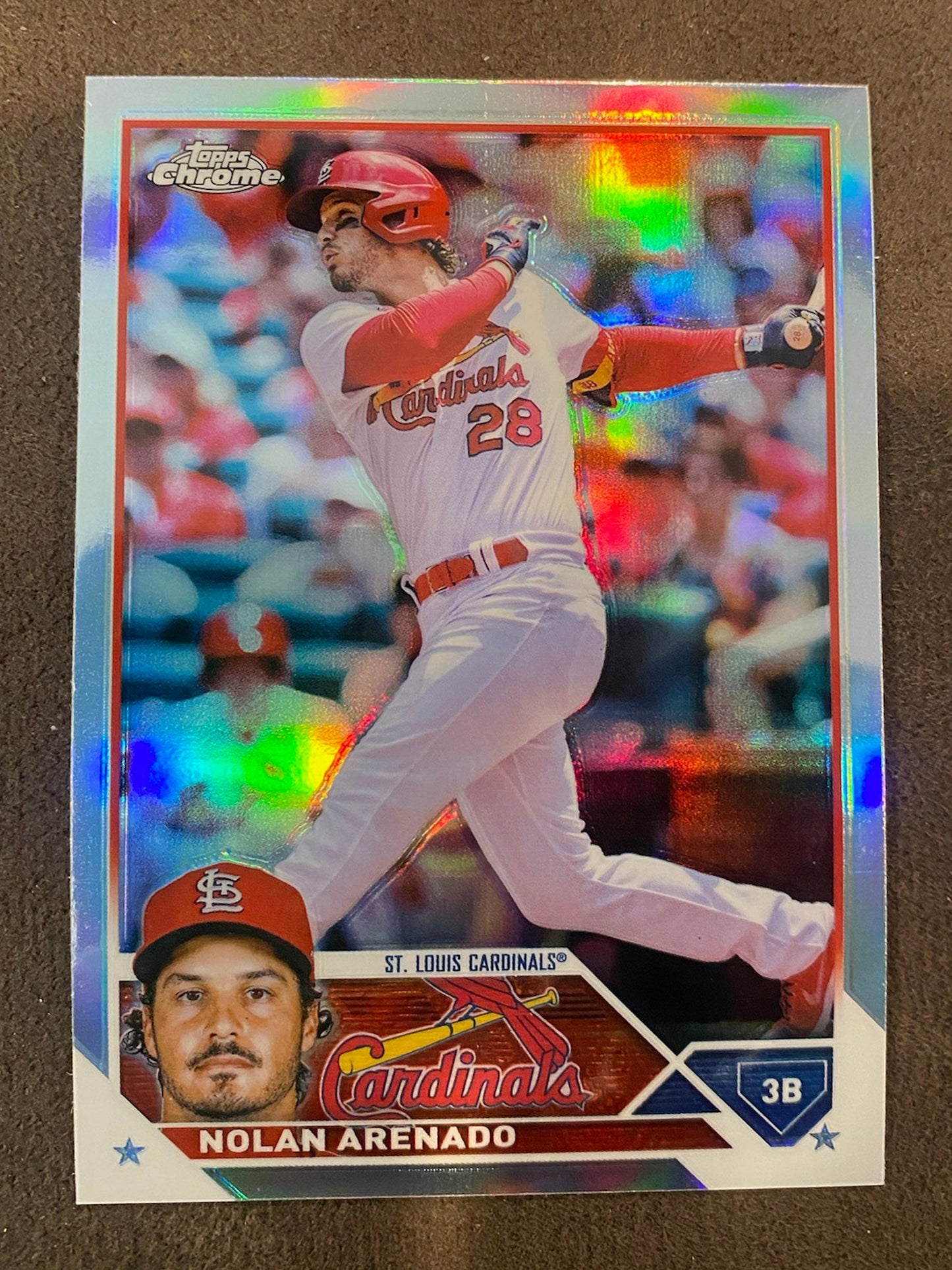 Nolan Arenado - 2023 Topps Chrome - Refractors - Cardinals