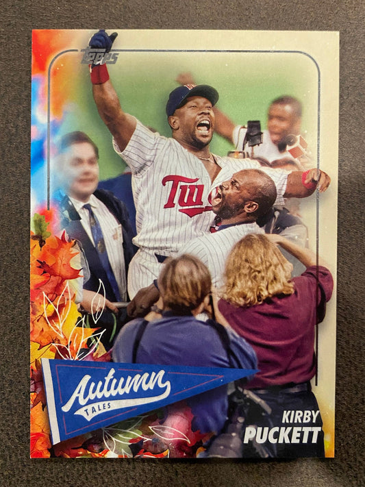 Kirby Puckett - 2024 Topps Update - Autumn Tales - Twins